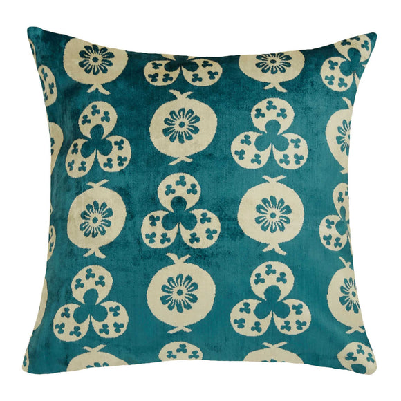 Silk and Velvet Pillow Cover