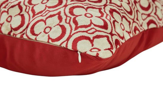 Silk and Velvet Pillow Cover