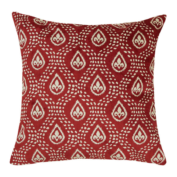Silk and Velvet Pillow Cover