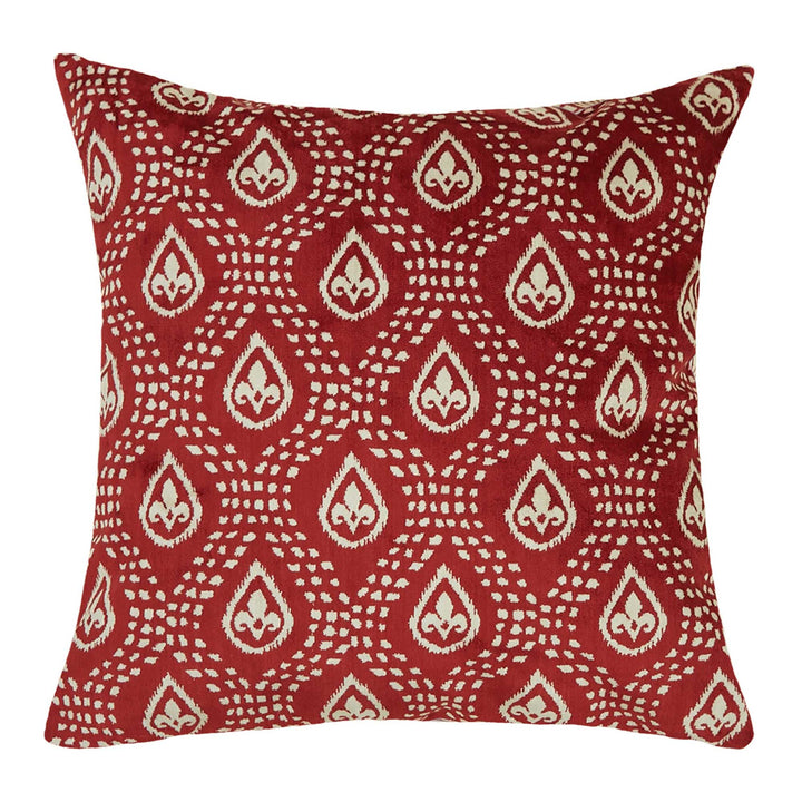 Silk and Velvet Pillow Cover