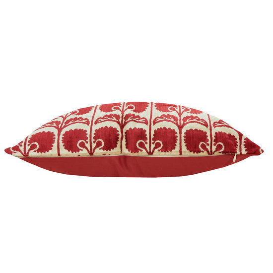 Silk and Velvet Pillow Cover