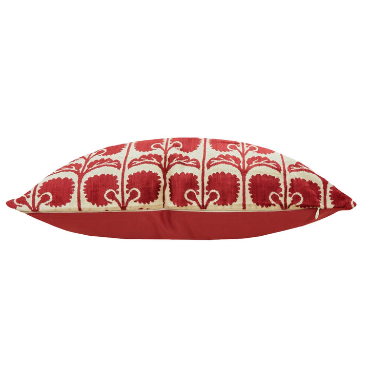 Silk and Velvet Pillow Cover