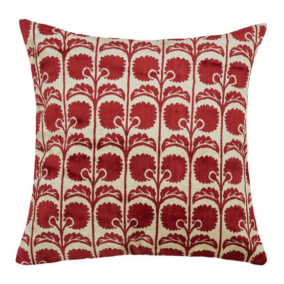 Silk and Velvet Pillow Cover