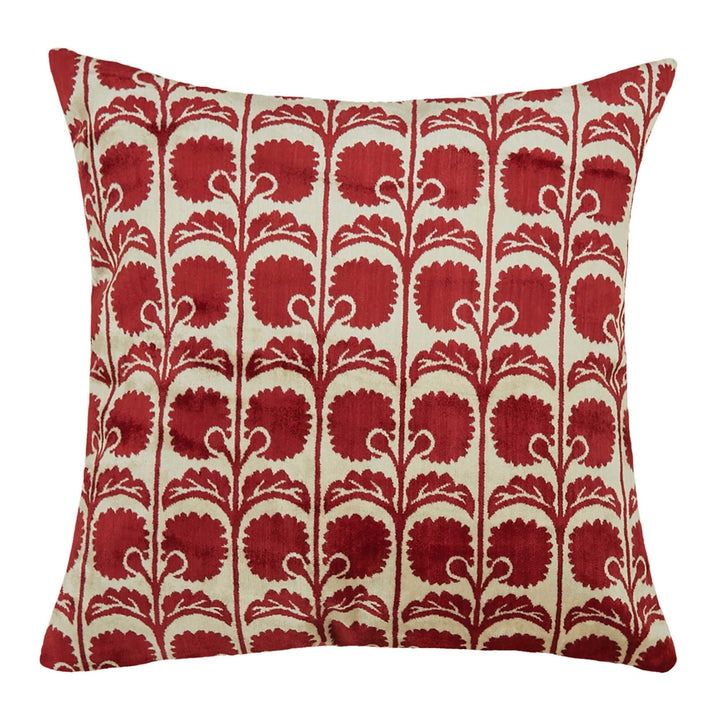 Silk and Velvet Pillow Cover