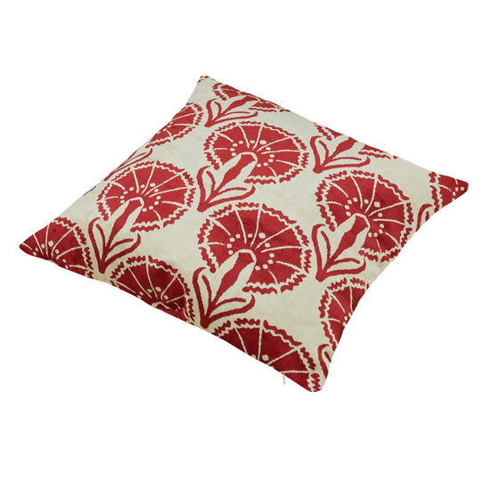Silk and Velvet Pillow Cover