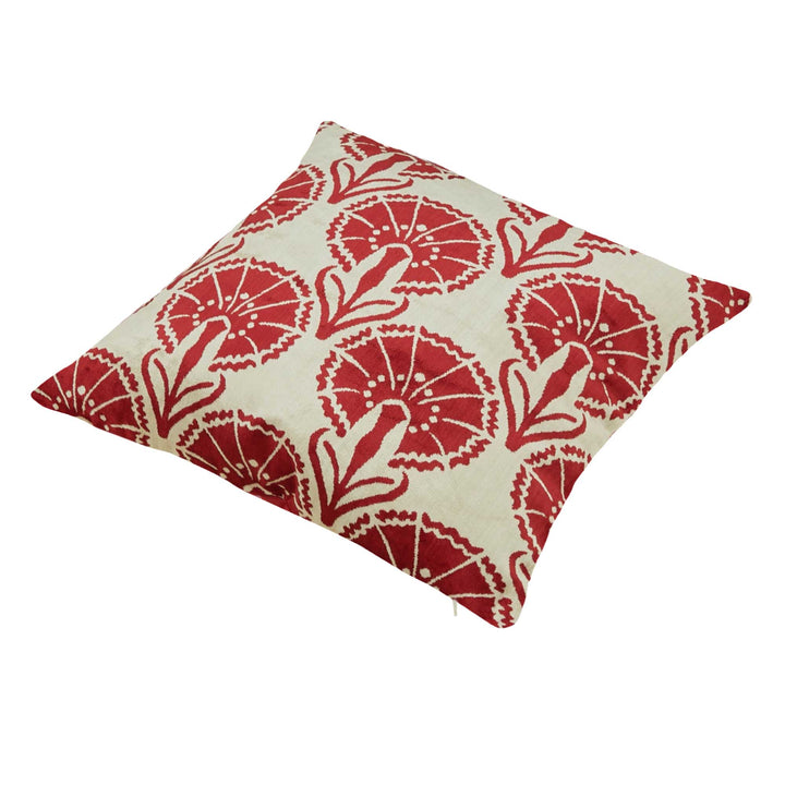 Silk and Velvet Pillow Cover