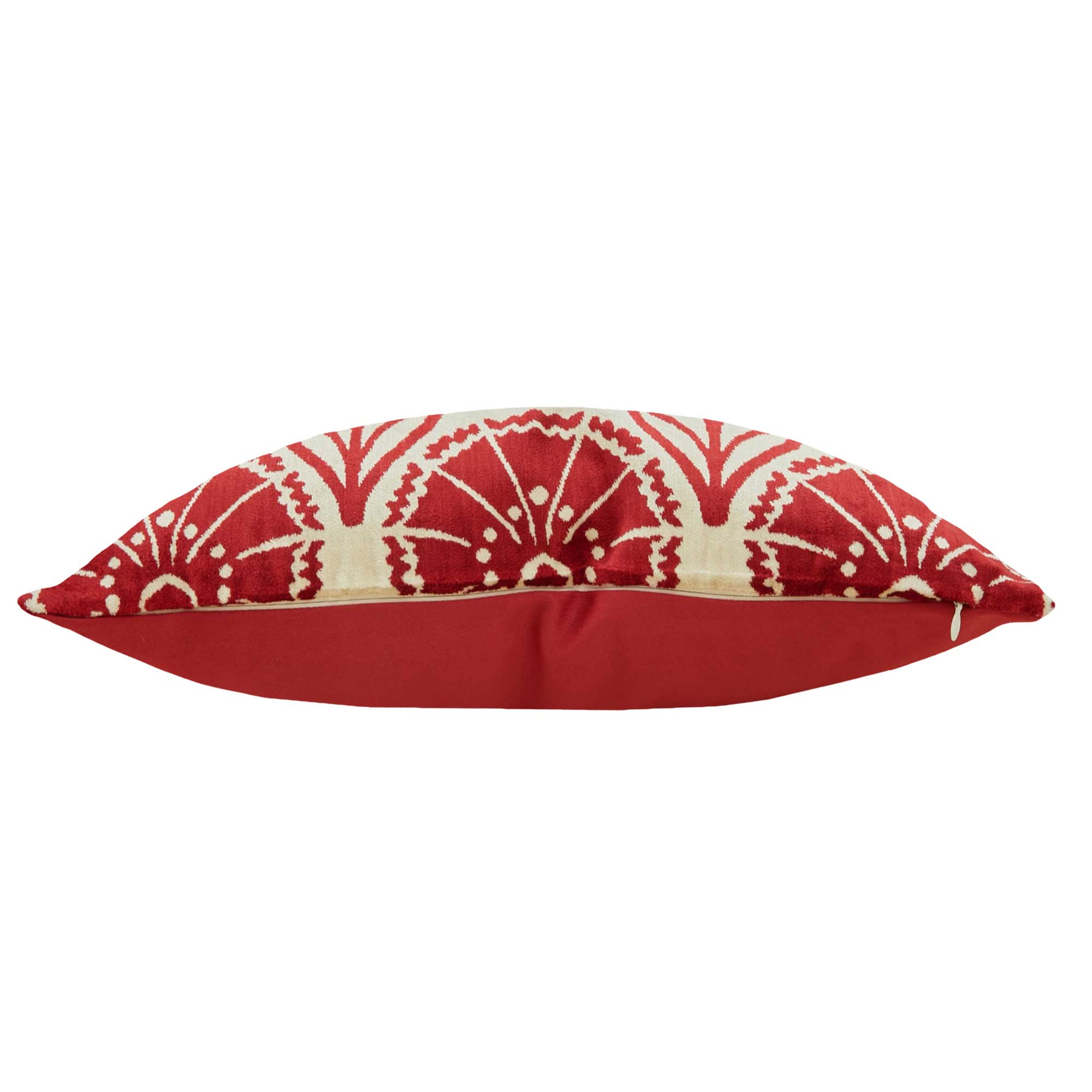 Silk and Velvet Pillow Cover