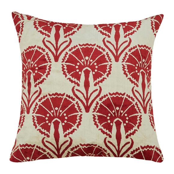 Silk and Velvet Pillow Cover