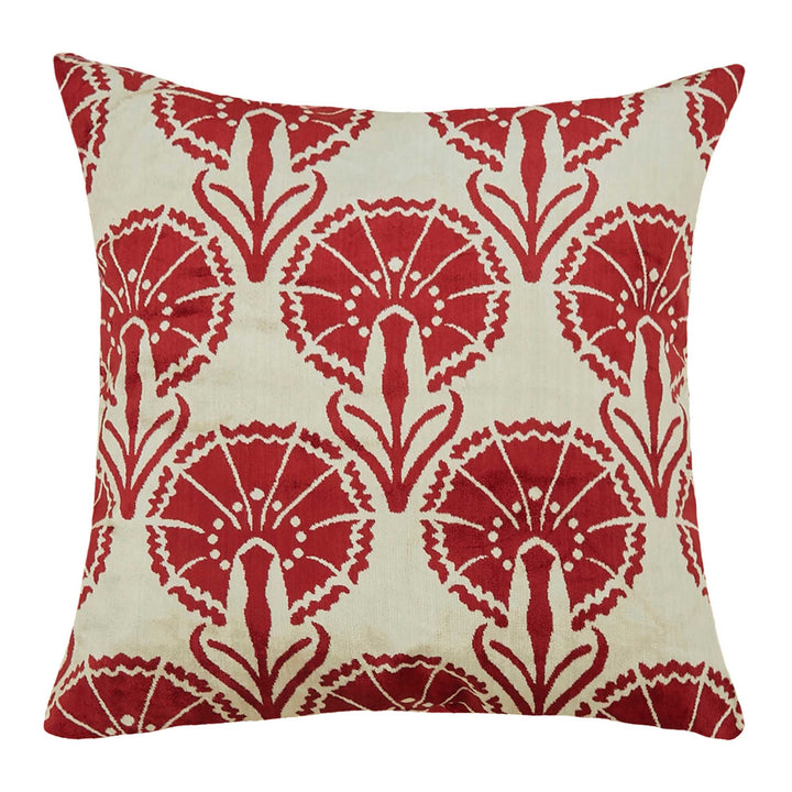 Silk and Velvet Pillow Cover