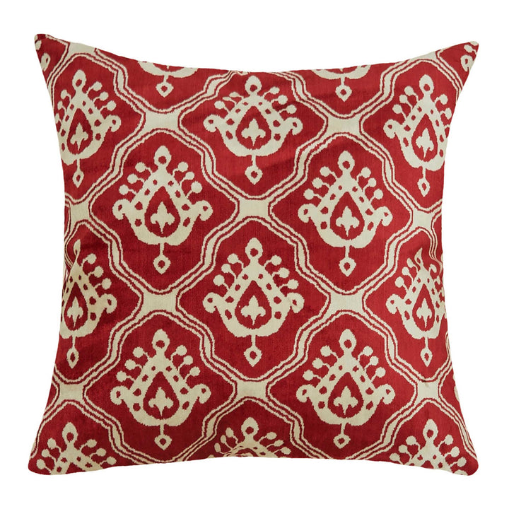 Silk and Velvet Pillow Cover