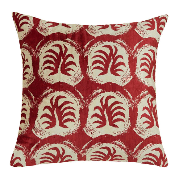 Silk and Velvet Pillow Cover