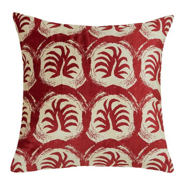 Silk and Velvet Pillow Cover