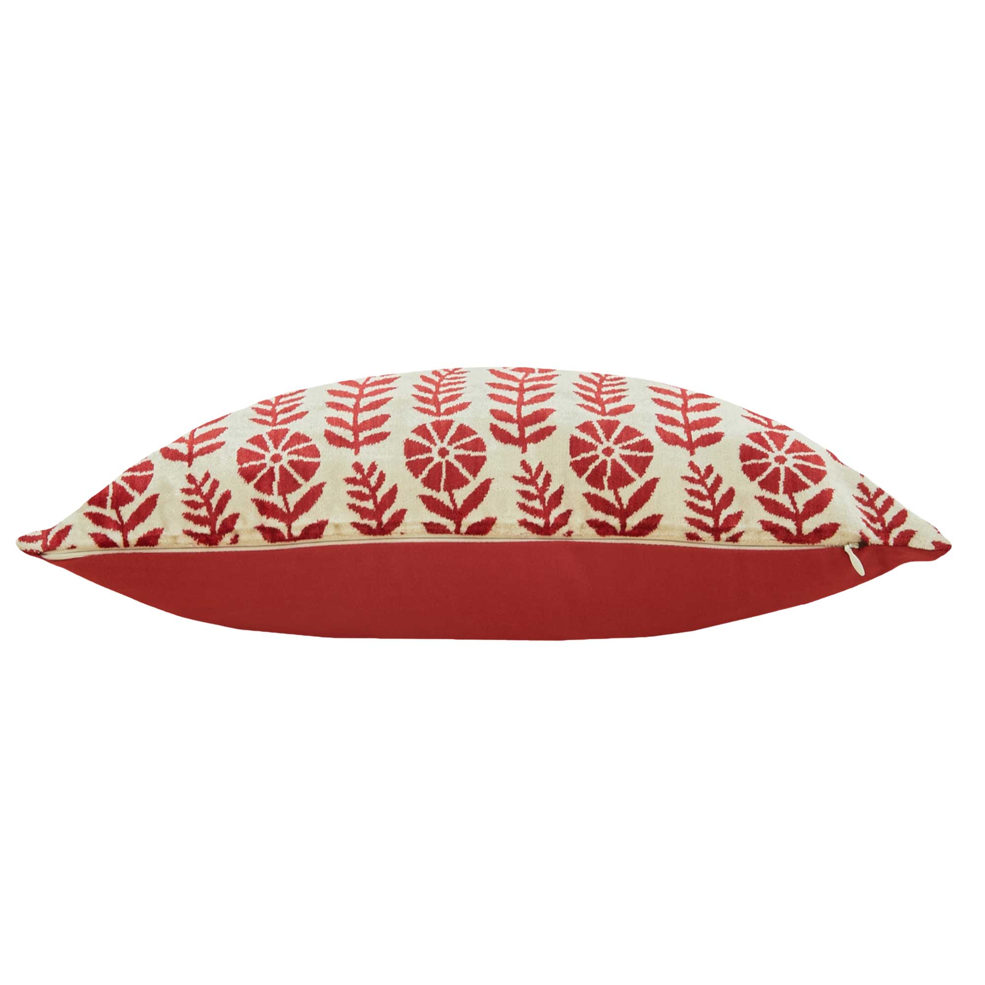 Silk and Velvet Pillow Cover