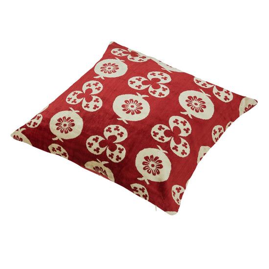 Silk and Velvet Pillow Cover
