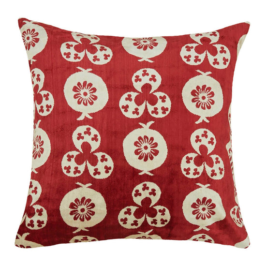 Silk and Velvet Pillow Cover