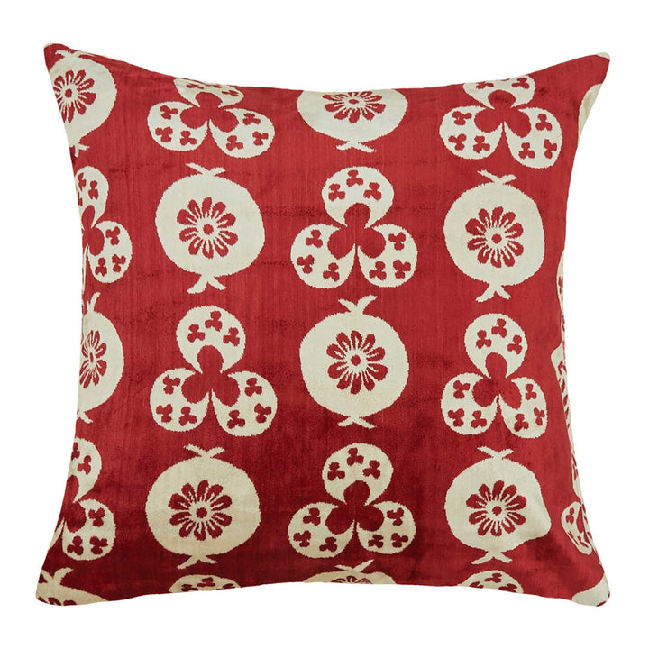 Silk and Velvet Pillow Cover