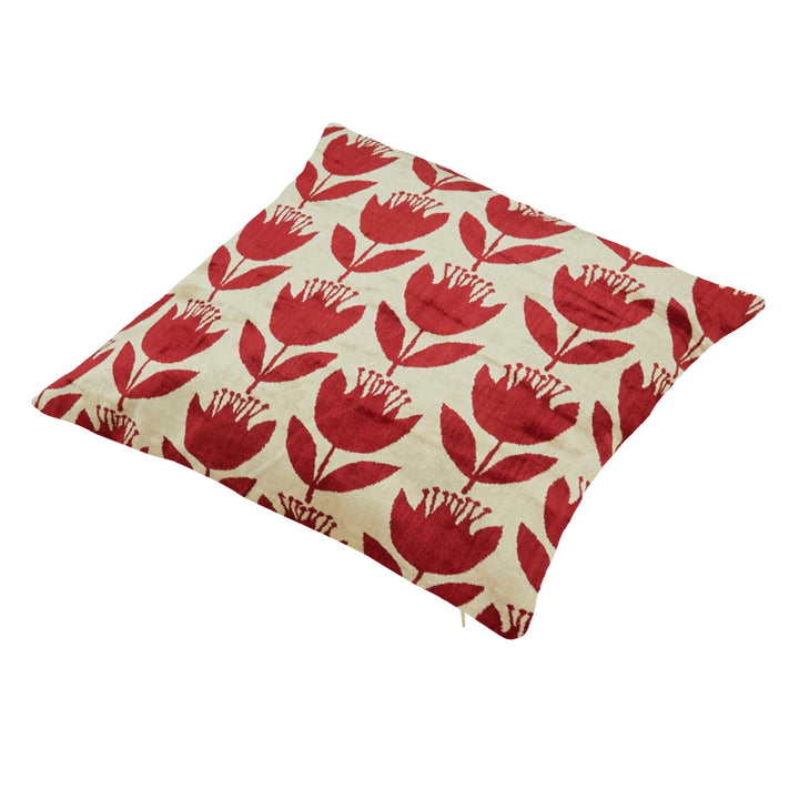 Silk and Velvet Pillow Cover