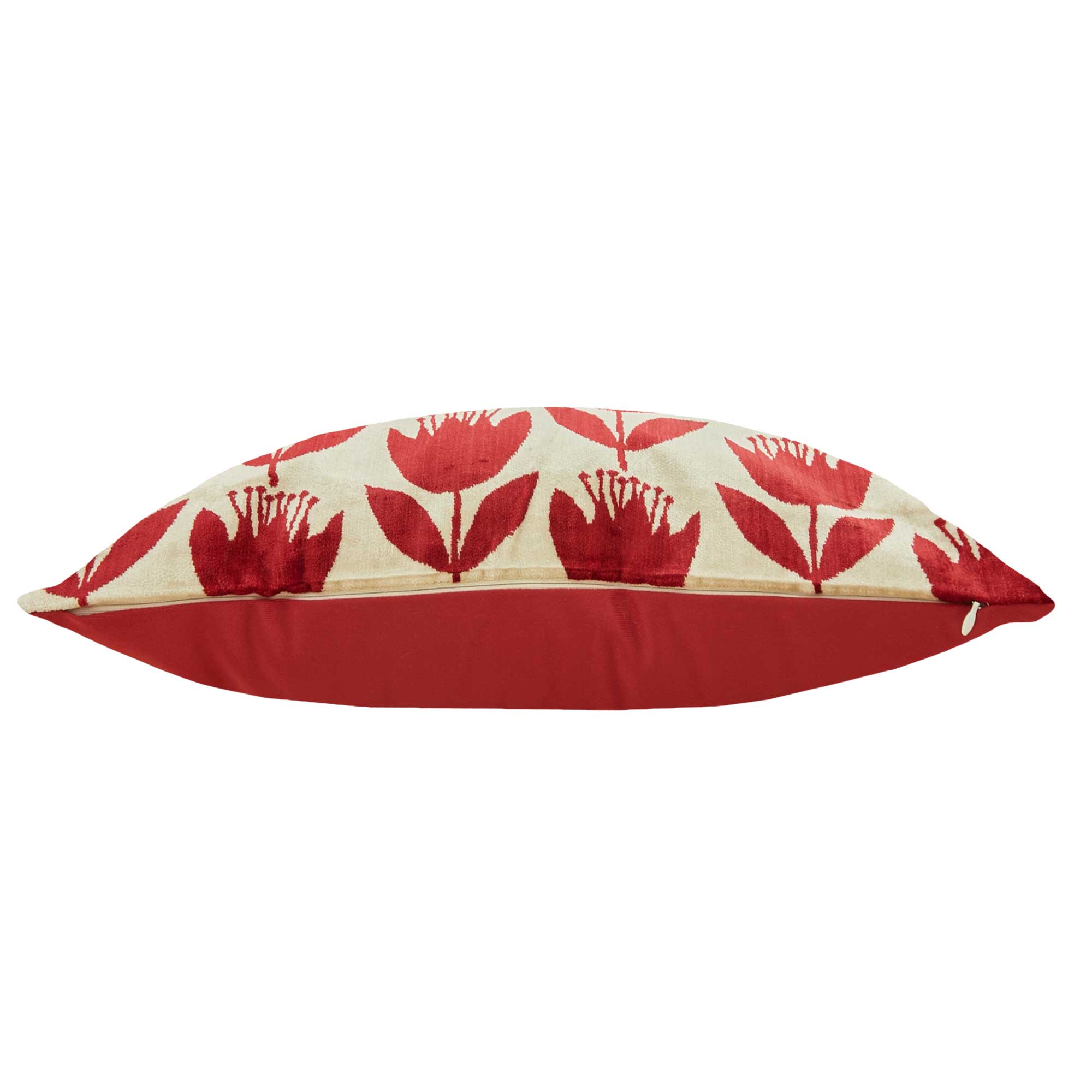 Silk and Velvet Pillow Cover