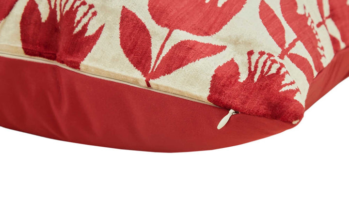 Silk and Velvet Pillow Cover