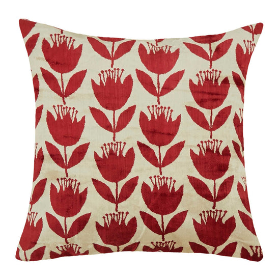 Silk and Velvet Pillow Cover