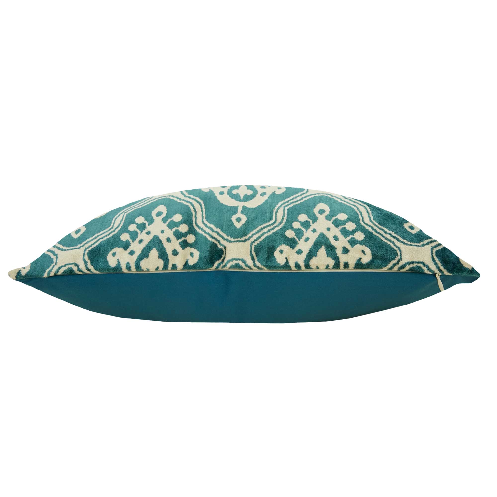 Silk and Velvet Pillow Cover