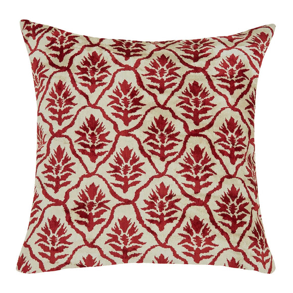 Silk and Velvet Pillow Cover