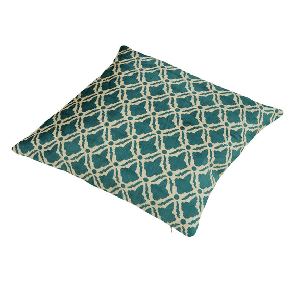 Silk and Velvet Pillow Cover