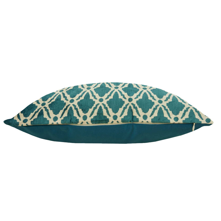 Silk and Velvet Pillow Cover