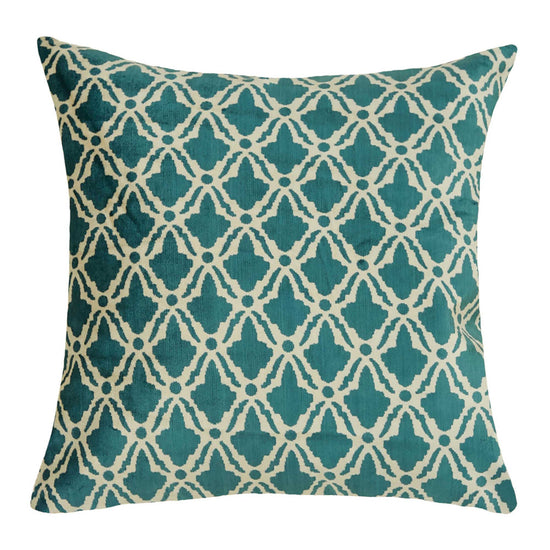 Silk and Velvet Pillow Cover