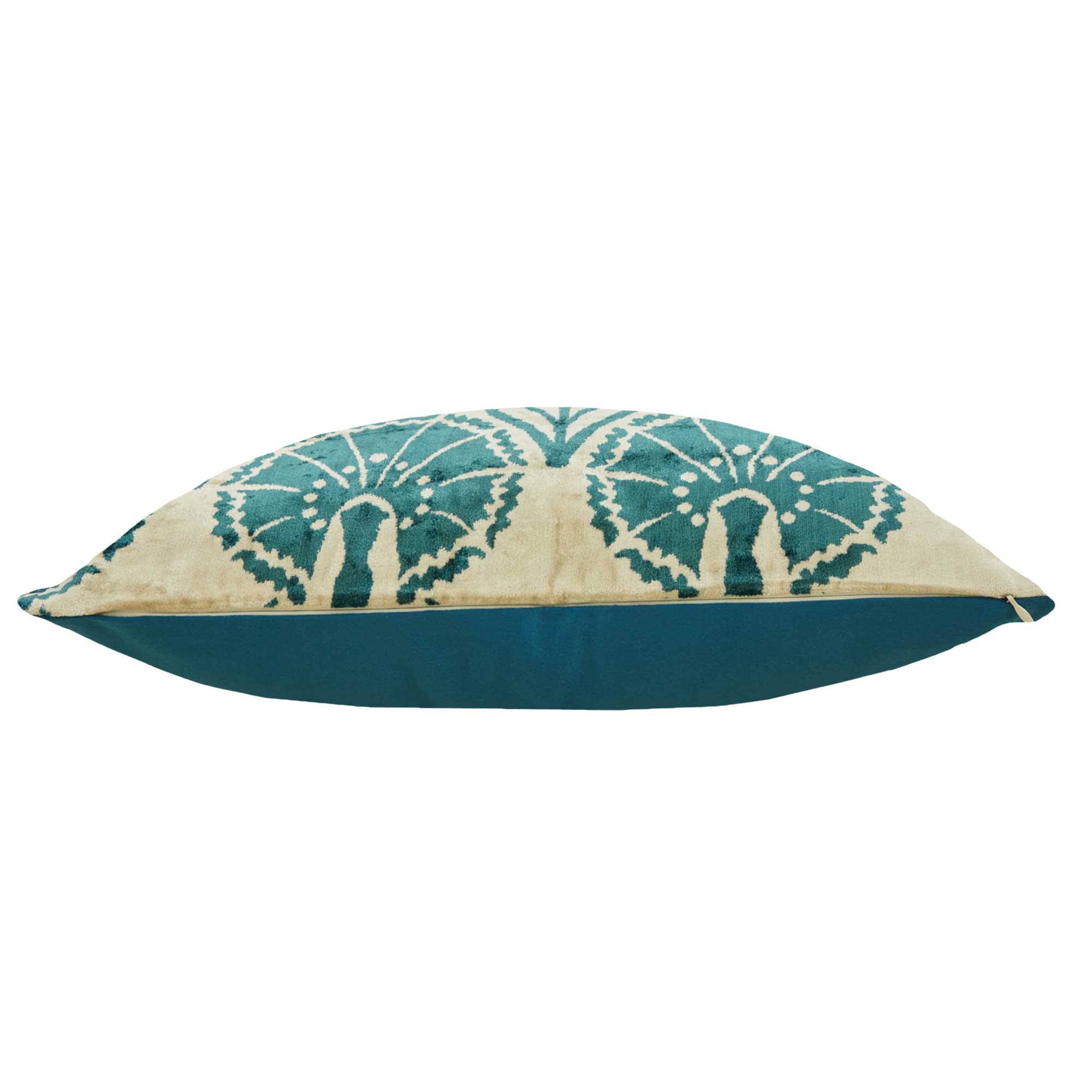 Silk and Velvet Pillow Cover