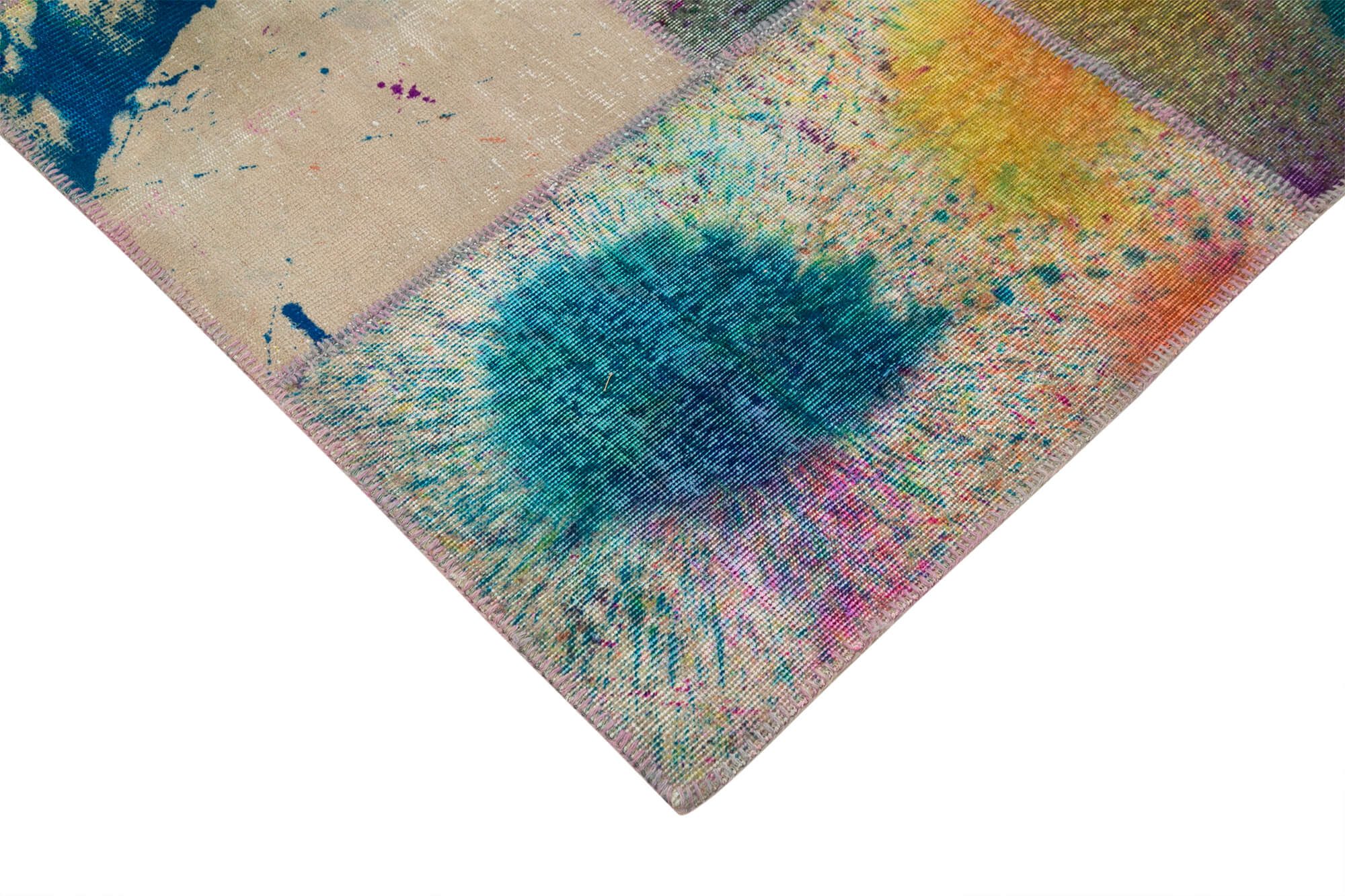 10x13 Multicolor Patchwork Rug - 10462