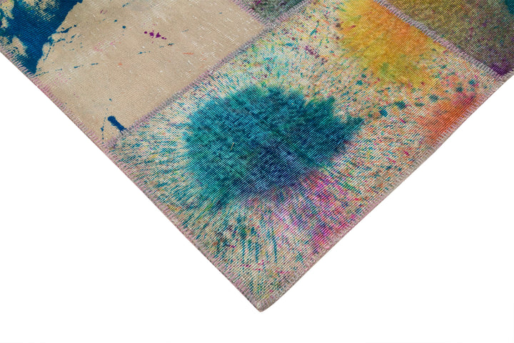 10x13 Multicolor Patchwork Rug - 10462