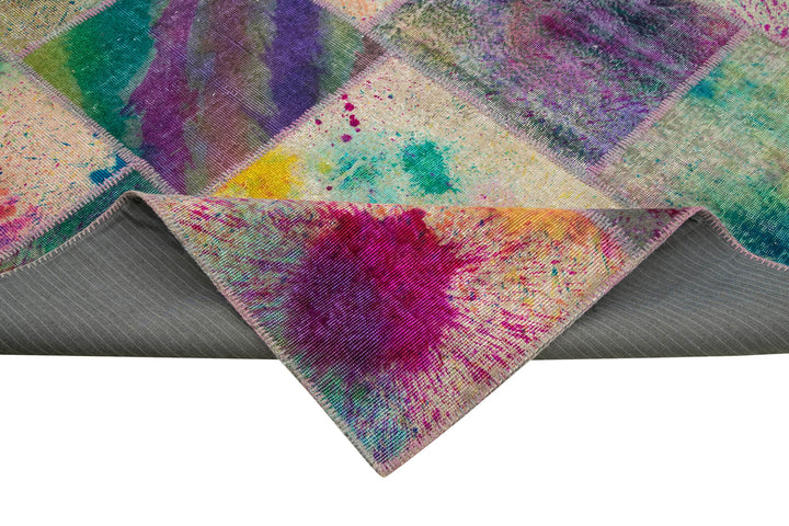 10x13 Multicolor Patchwork Rug - 10462