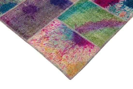 8x10 Multicolor Patchwork Rug - 12507