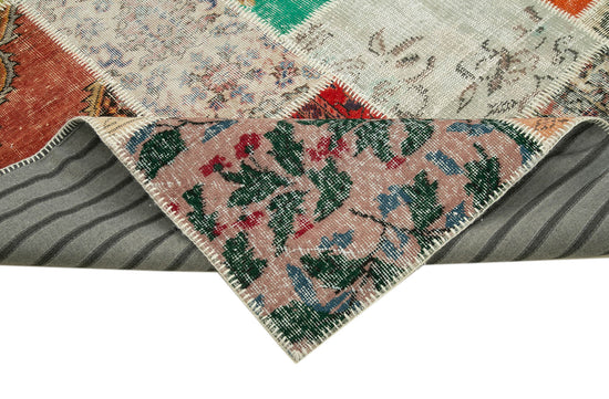 8x10 Multicolor Patchwork Rug - 12524