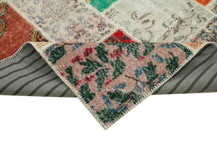 8x10 Multicolor Patchwork Rug - 12524