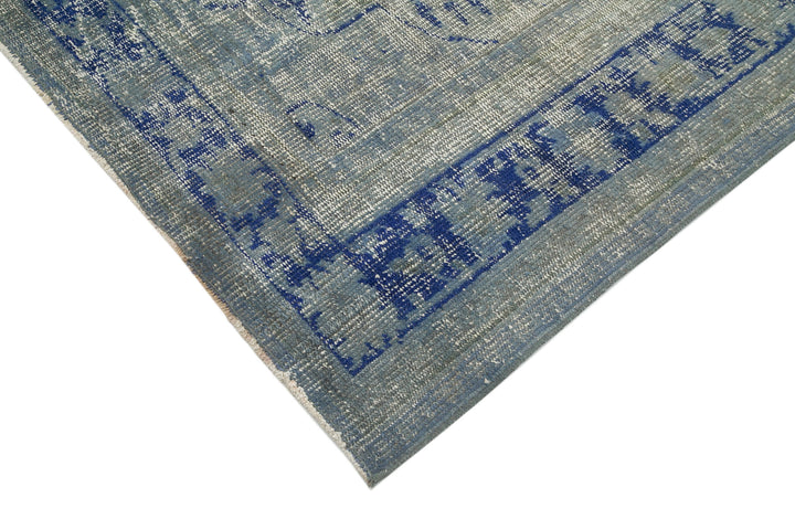 7x11 Blue Overdyed Rug - 16627