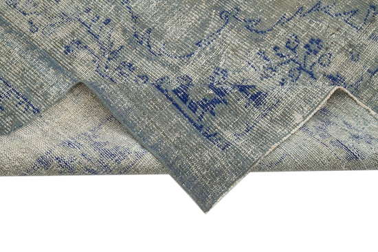 7x11 Blue Overdyed Rug - 16627