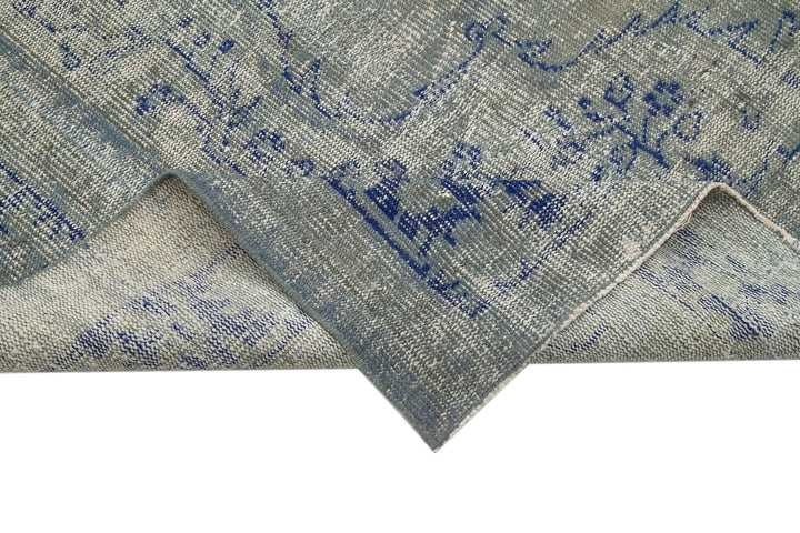 7x11 Blue Overdyed Rug - 16627