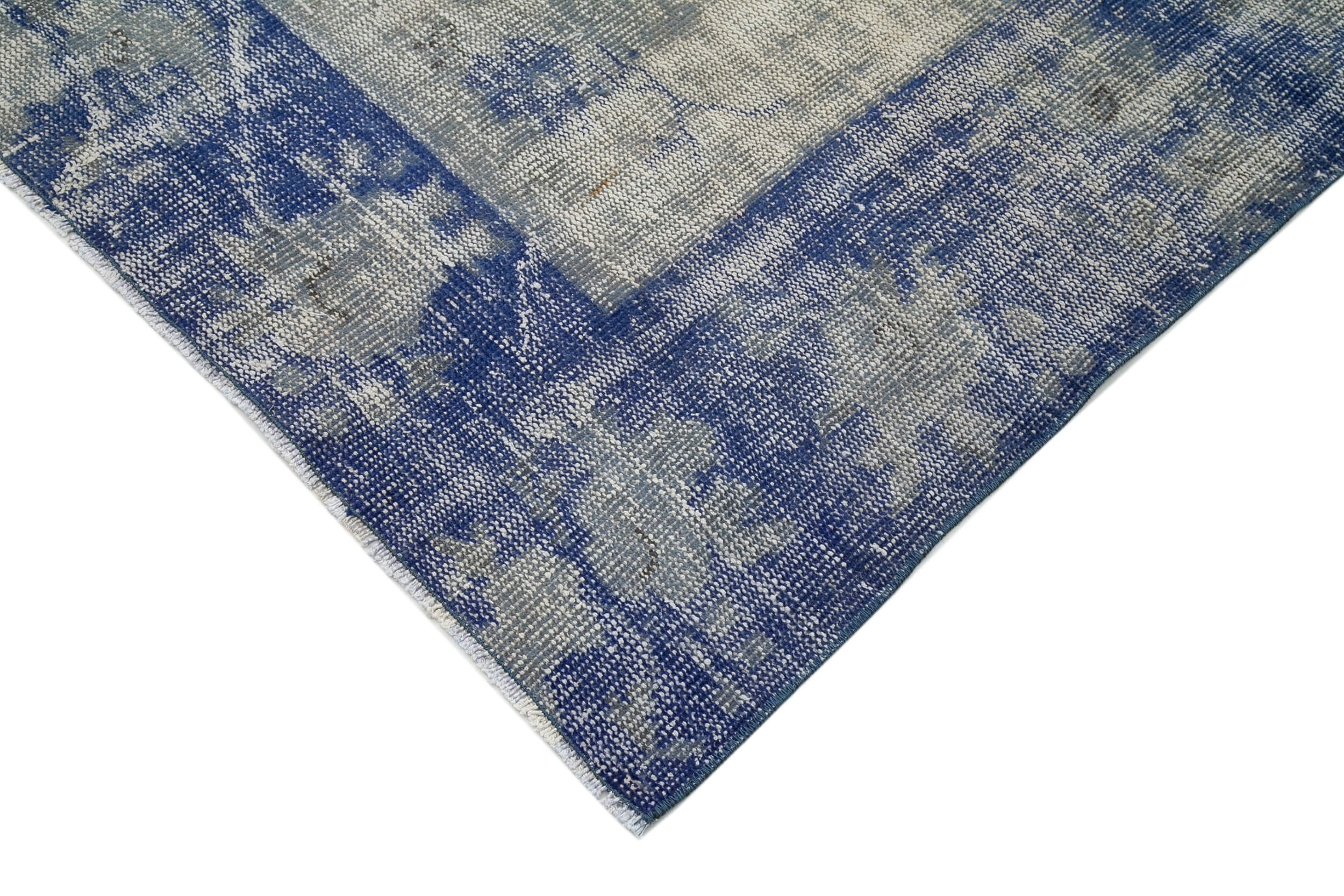 8x11 Blue Overdyed Rug - 16896