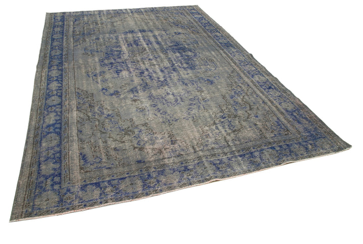 7x10 Grey Overdyed Rug - 16923