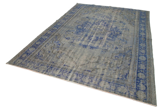 7x10 Grey Overdyed Rug - 16923