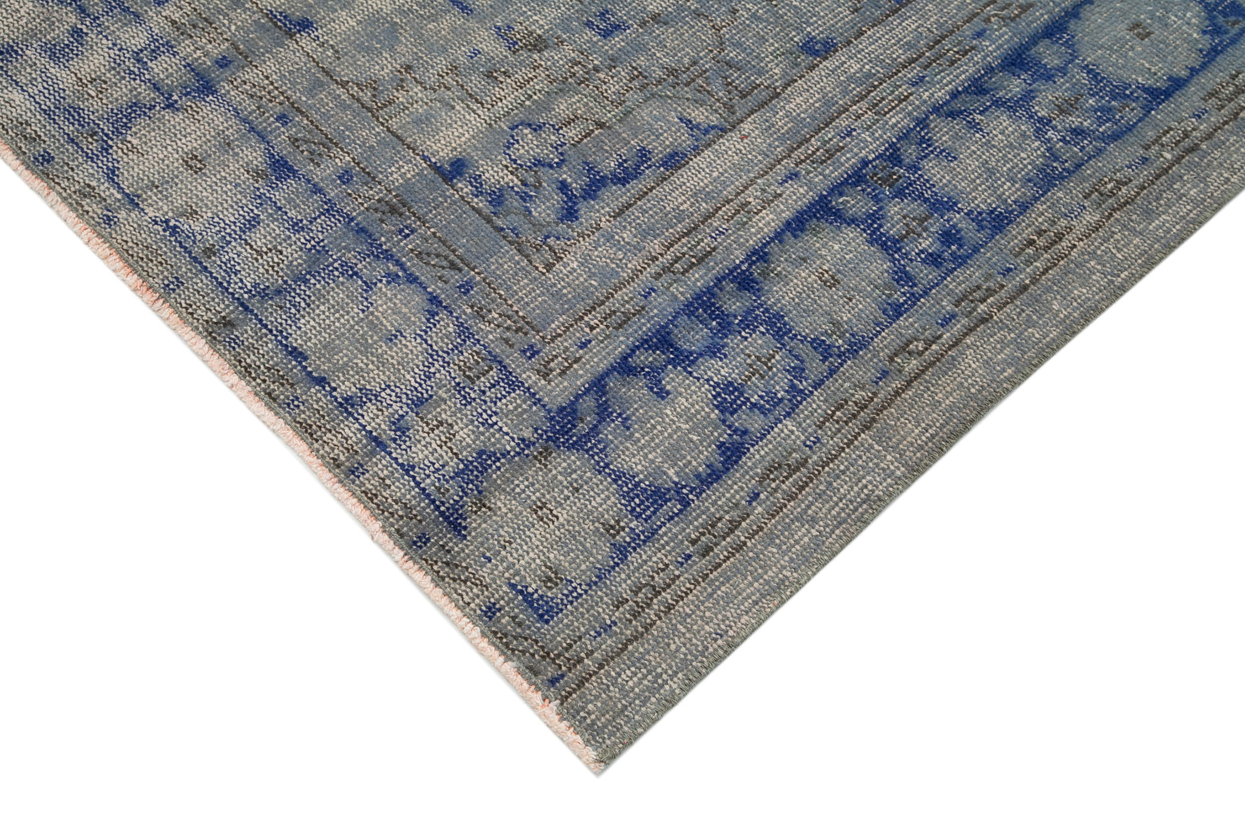 7x10 Grey Overdyed Rug - 16923