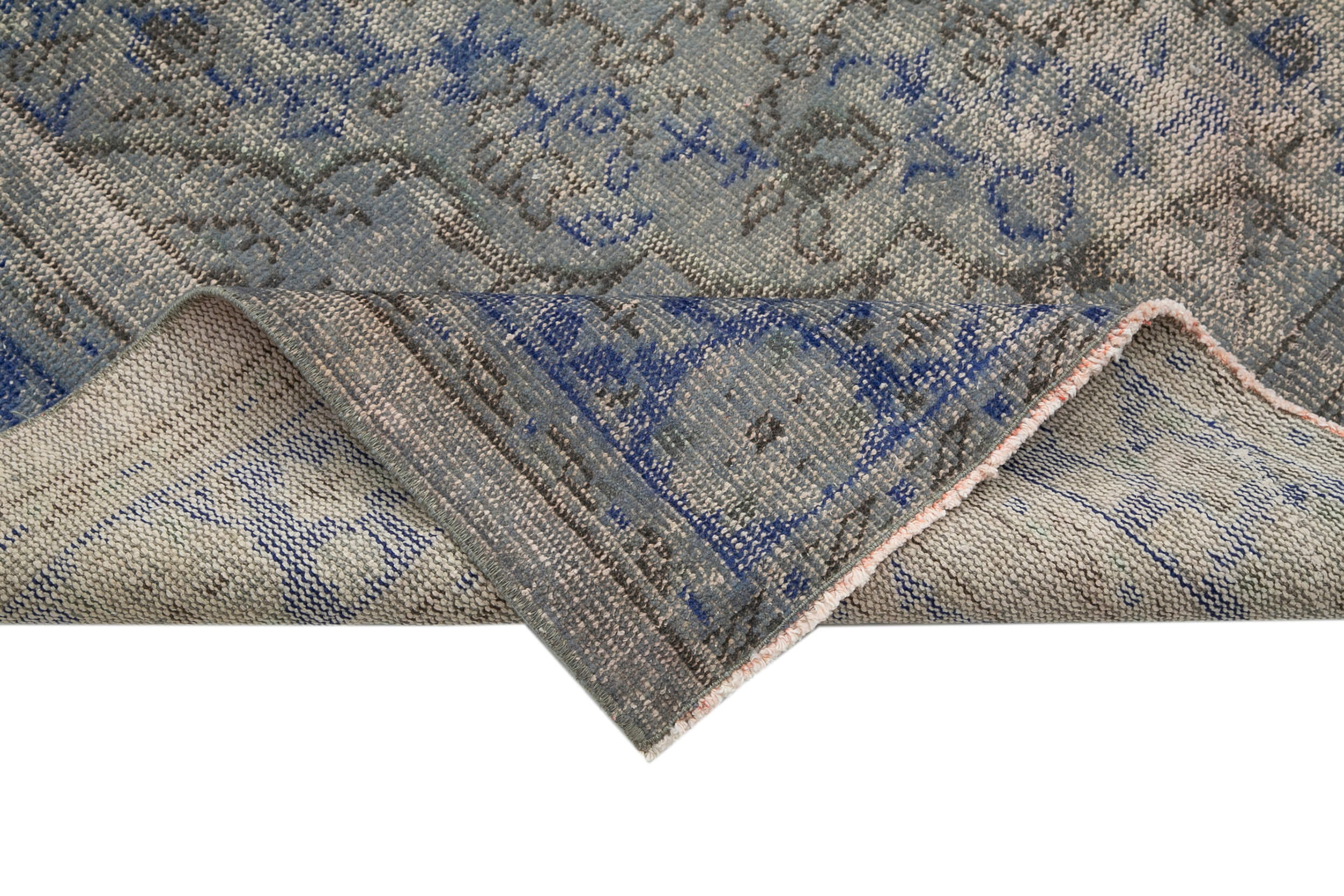 7x10 Grey Overdyed Rug - 16923