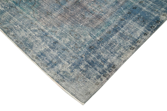 7x10 Blue Overdyed Rug - 19004