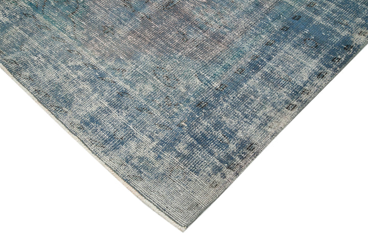 7x10 Blue Overdyed Rug - 19004