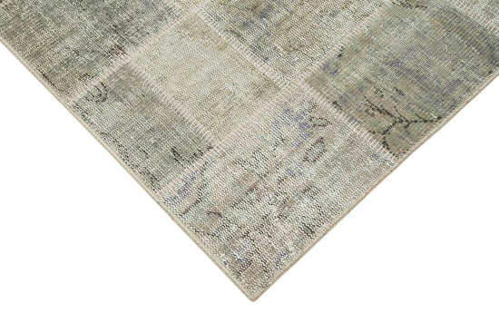 6x8 Grey Patchwork Rug - 20200