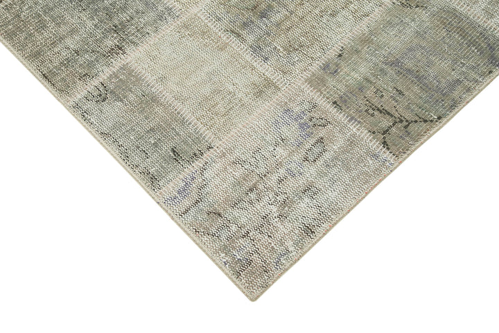6x8 Grey Patchwork Rug - 20200