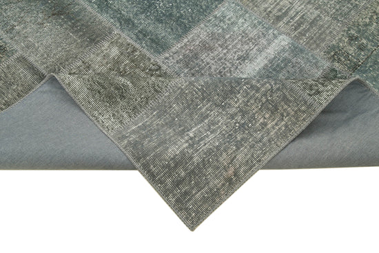 6x8 Grey Patchwork Rug - 20264