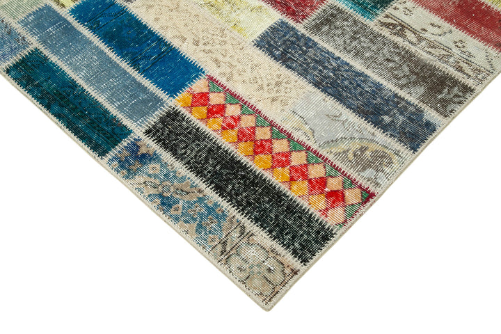 5x8 Multicolor Patchwork Rug - 20871